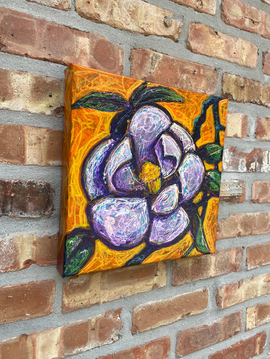 Magnolia Flower Painting